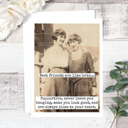 best friends card